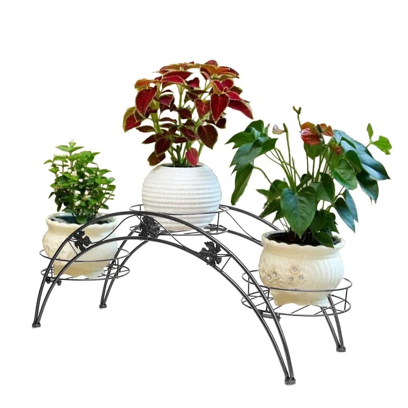 Plant Stand: Modern Round Multi-Tiered Plant Stand
