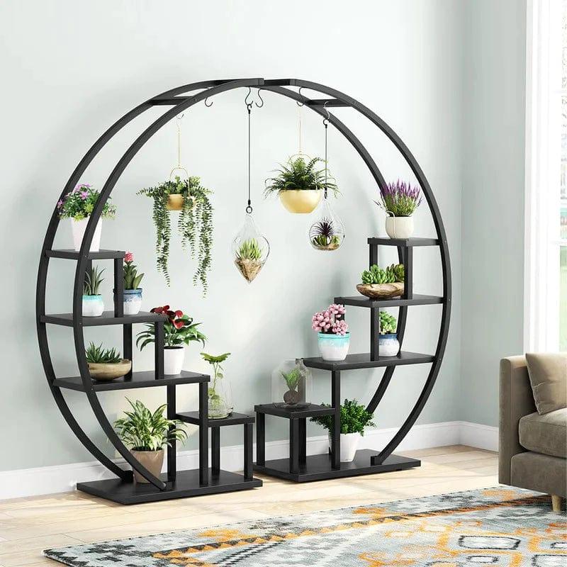 Round plant table deals