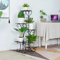 Plant Stand: Triangular Multi-Tiered Plant Stand