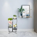 Plant Stand: Vintage Round Multi-Tiered Plant Stand