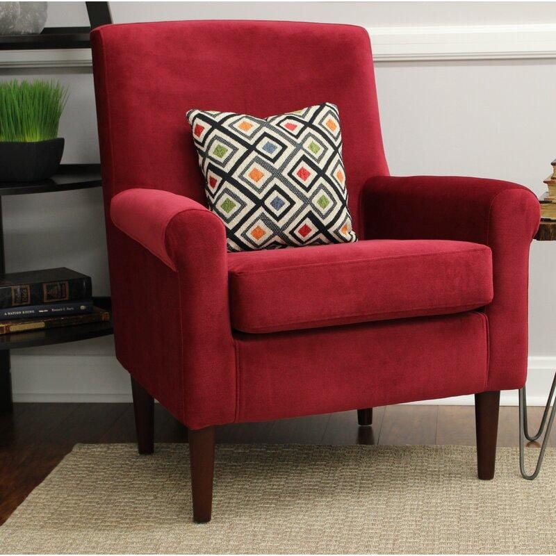 Wide Tufted Arm Chair for living room