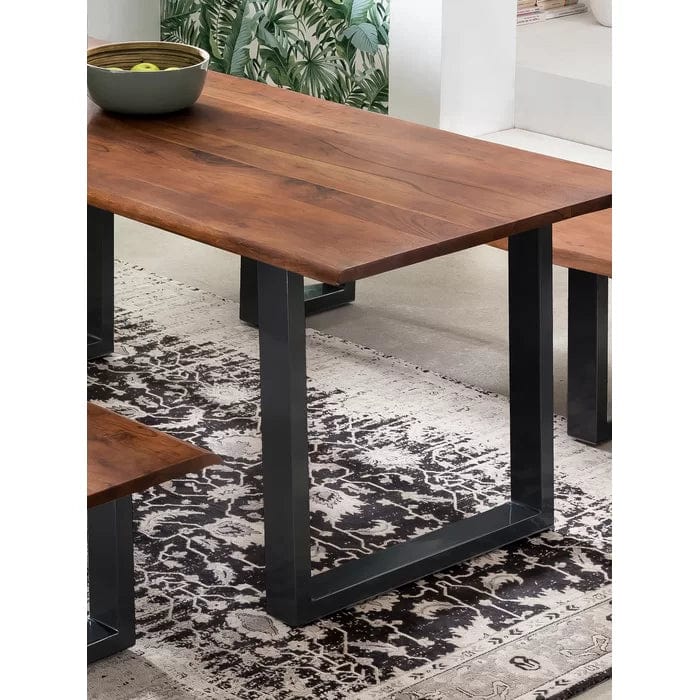 Ryegate Dining Table Set 4 Person ( 1 Table 2 Bench )