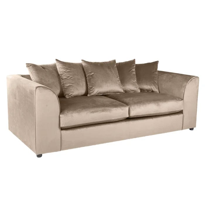 Schell 3 Seater Fabric Sofa