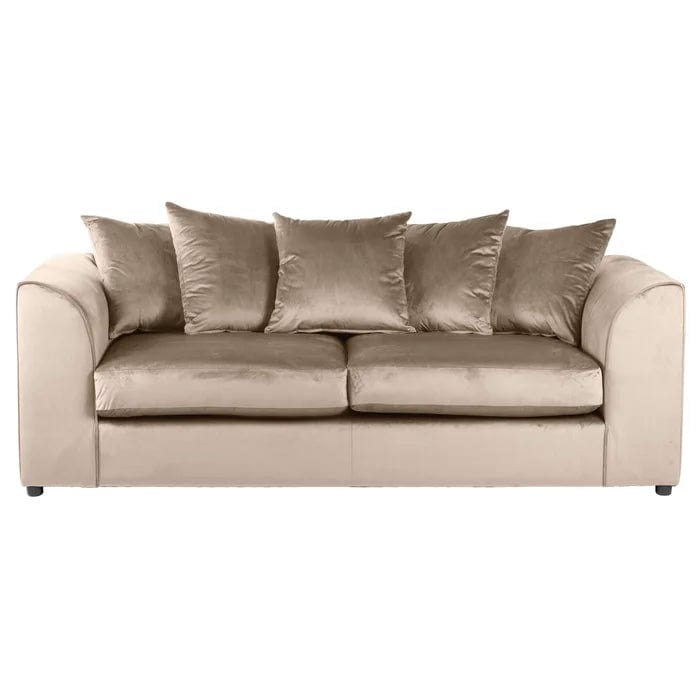 Schell 3 Seater Fabric Sofa