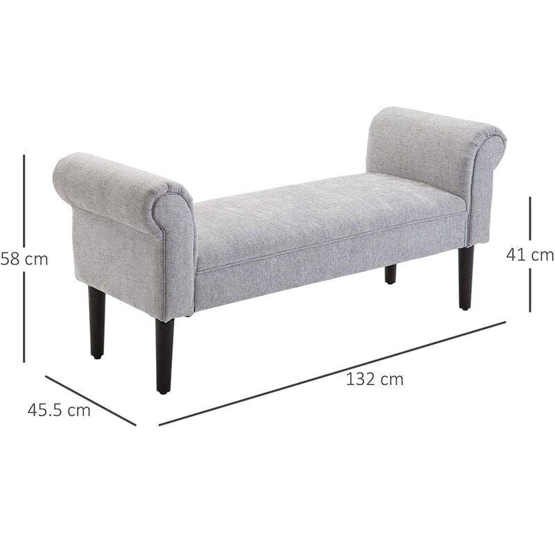 Willow Chaise Lounge Banch