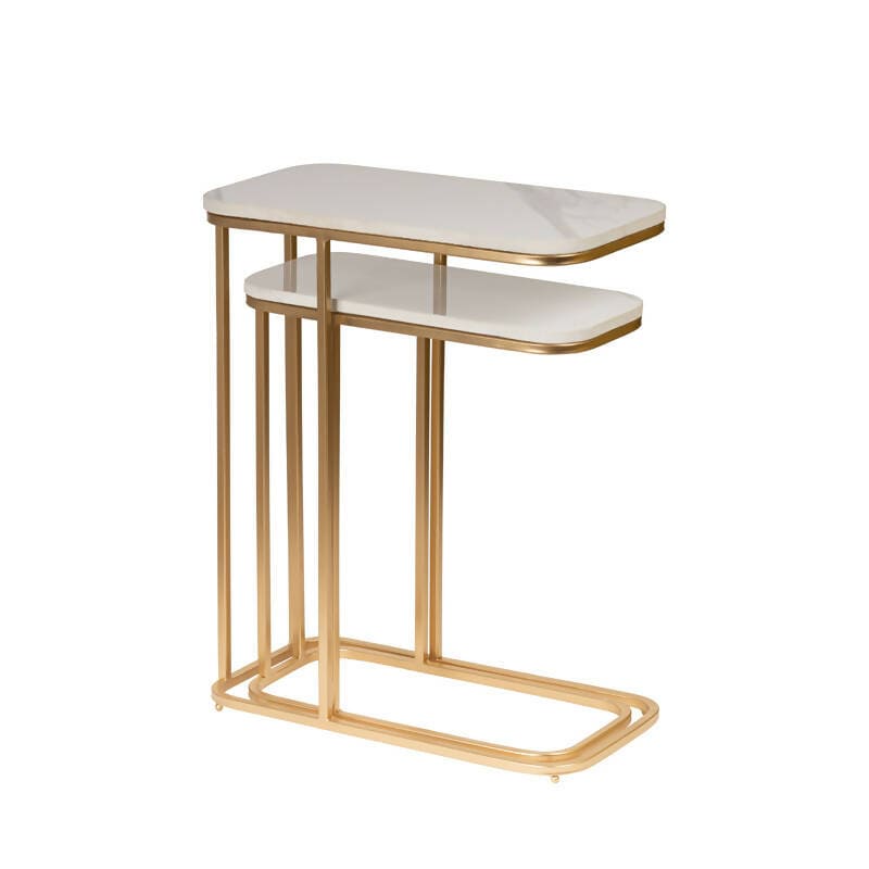 Modern Gold Side Nesting Table