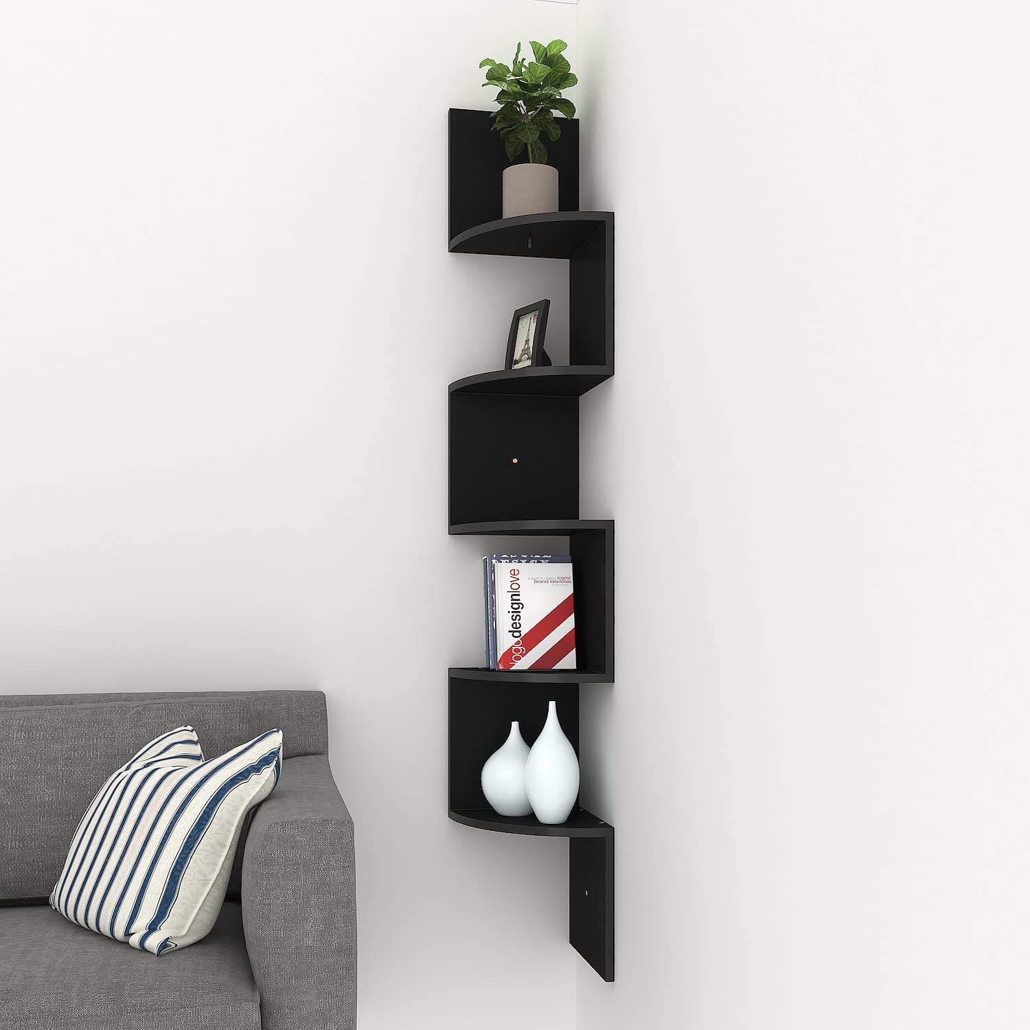 Zigzag Shape| Wall Shelf for Living Room,Bedroom