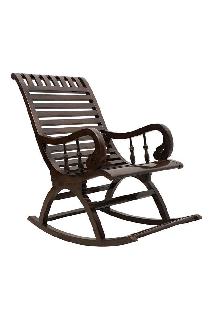 Wooden Rocking Chair Grandpa Rocking Chair Chair Resting Chair Easy Chair Rocking Chair for Relaxing