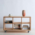 Ouch Cart Mobile Side Table with Book Storage