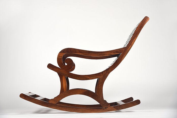 Sheesham Wood Varnini Rocking Chair