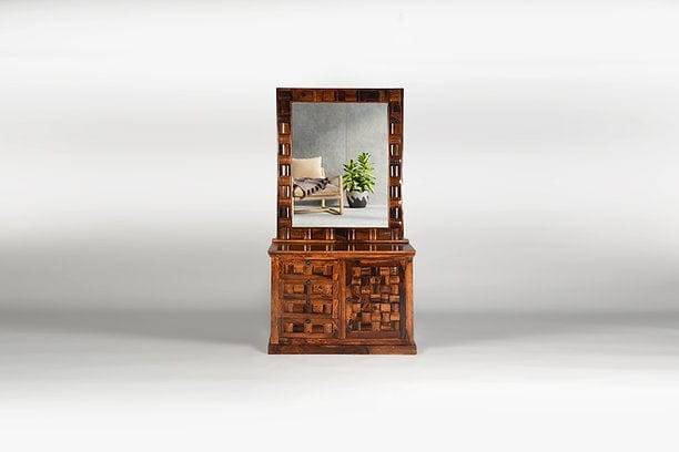 Aainah Polished Dressing Table