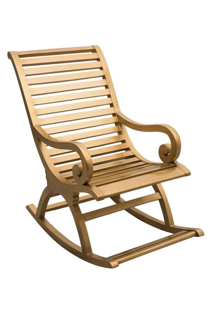 Wooden Rocking Chair Grandpa Rocking Chair Chair Resting Chair Easy Chair