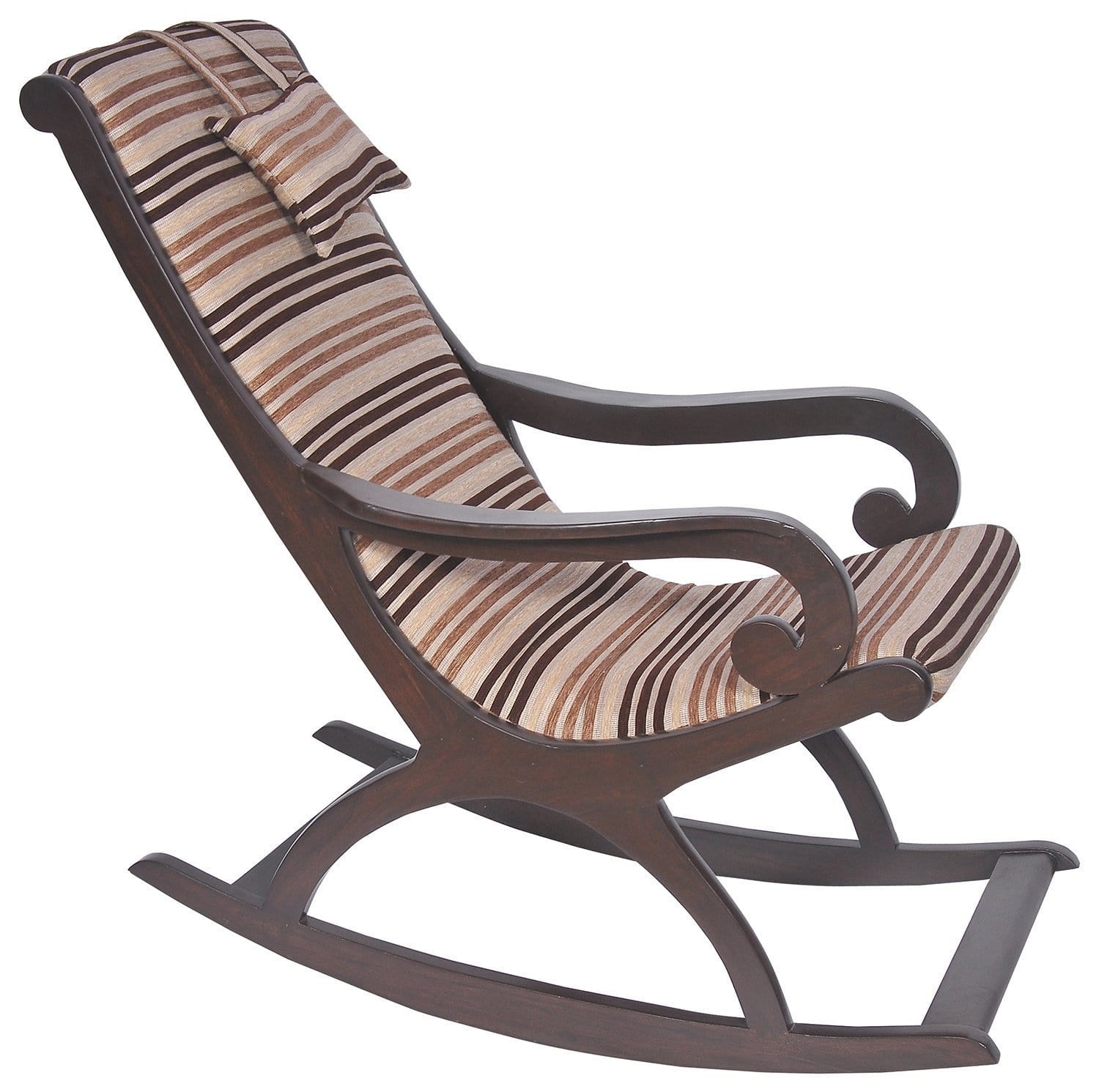Classic Wooden Rocking Chair for Living Room and Home Garden