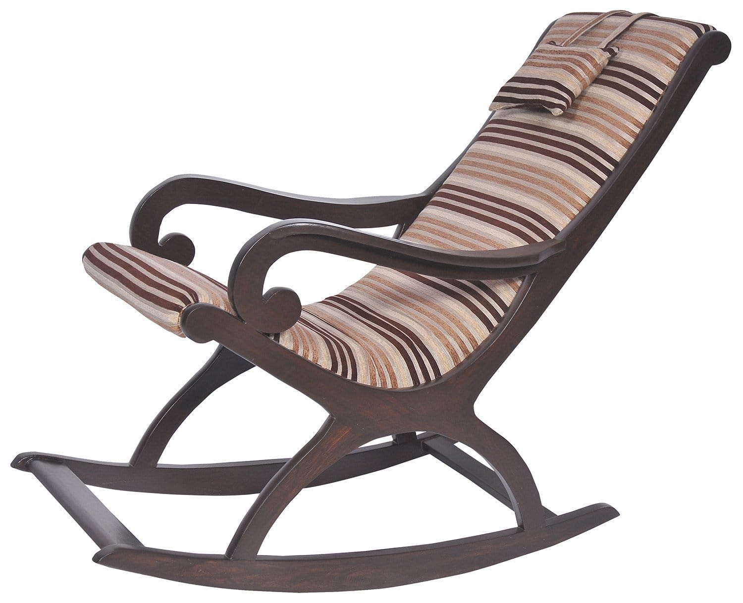 Classic Wooden Rocking Chair for Living Room and Home Garden