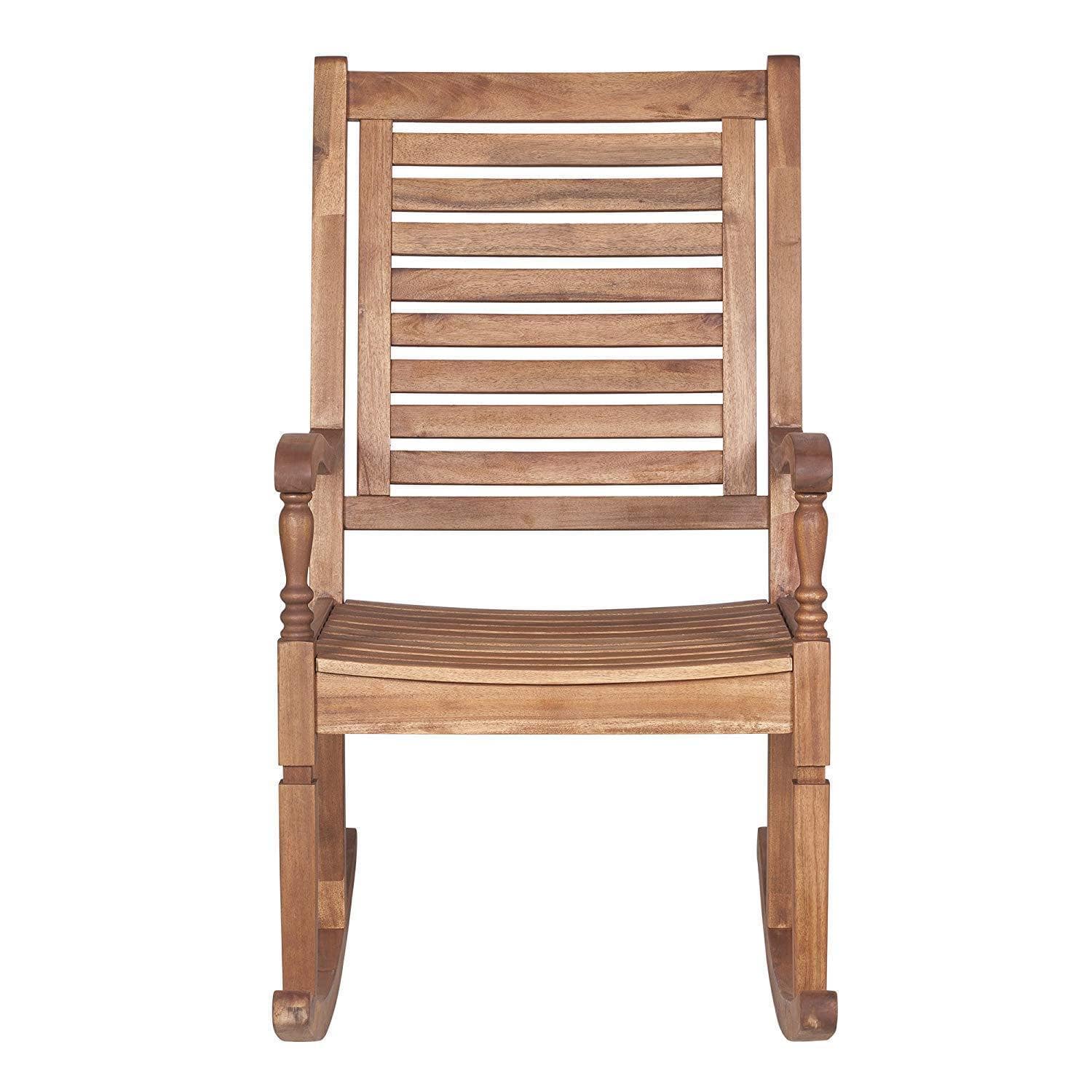 Solid & Primary Wood Rocking Chair/Standard Size Wooden Recliner