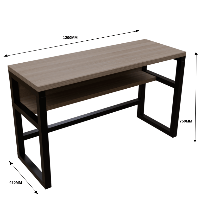 Kloster Kids Study Table in Wenge Color