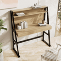 Koster Study Table with Storage in Wenge Color