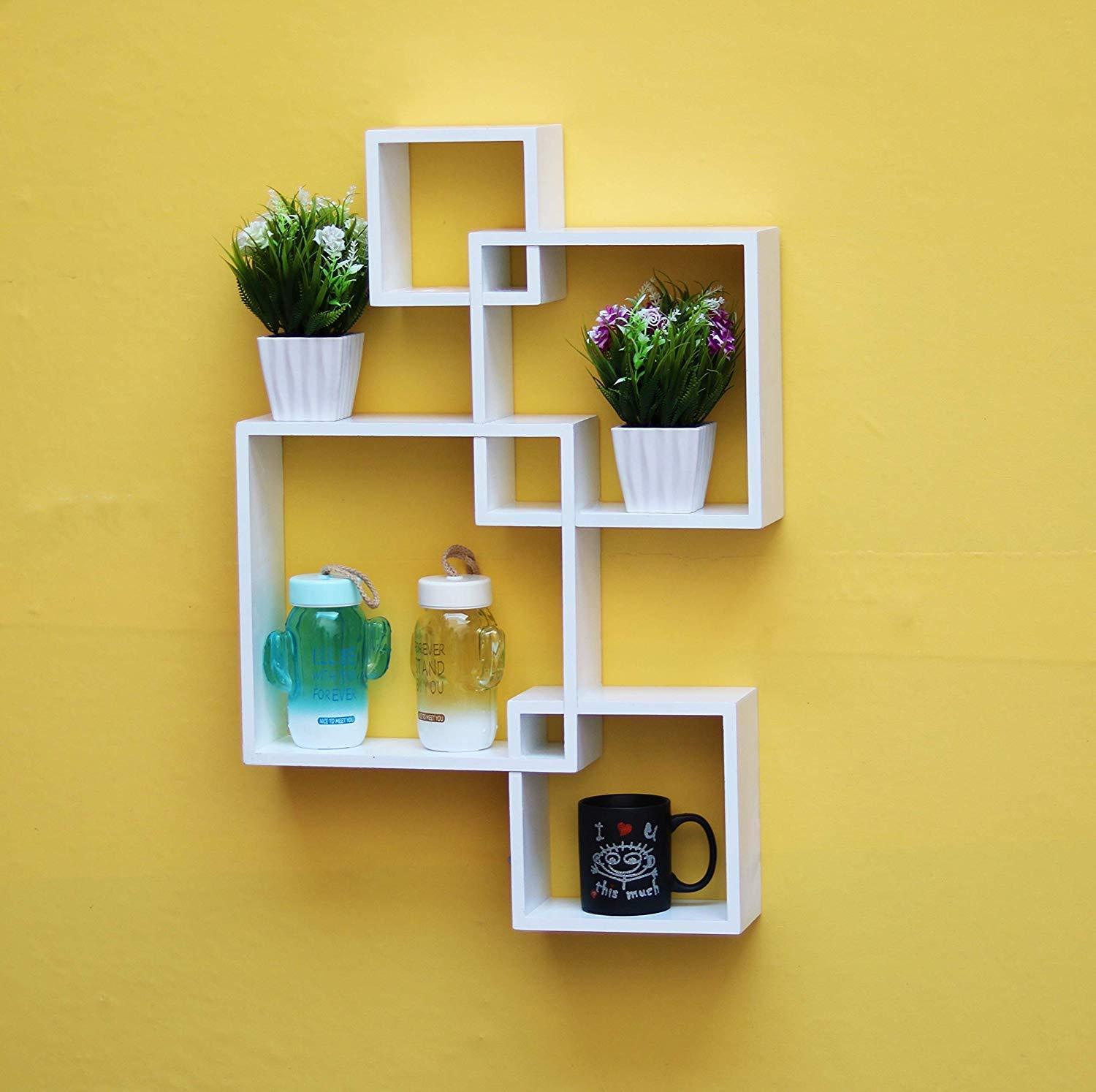Wooden Wall Mounted Shelf Online in India