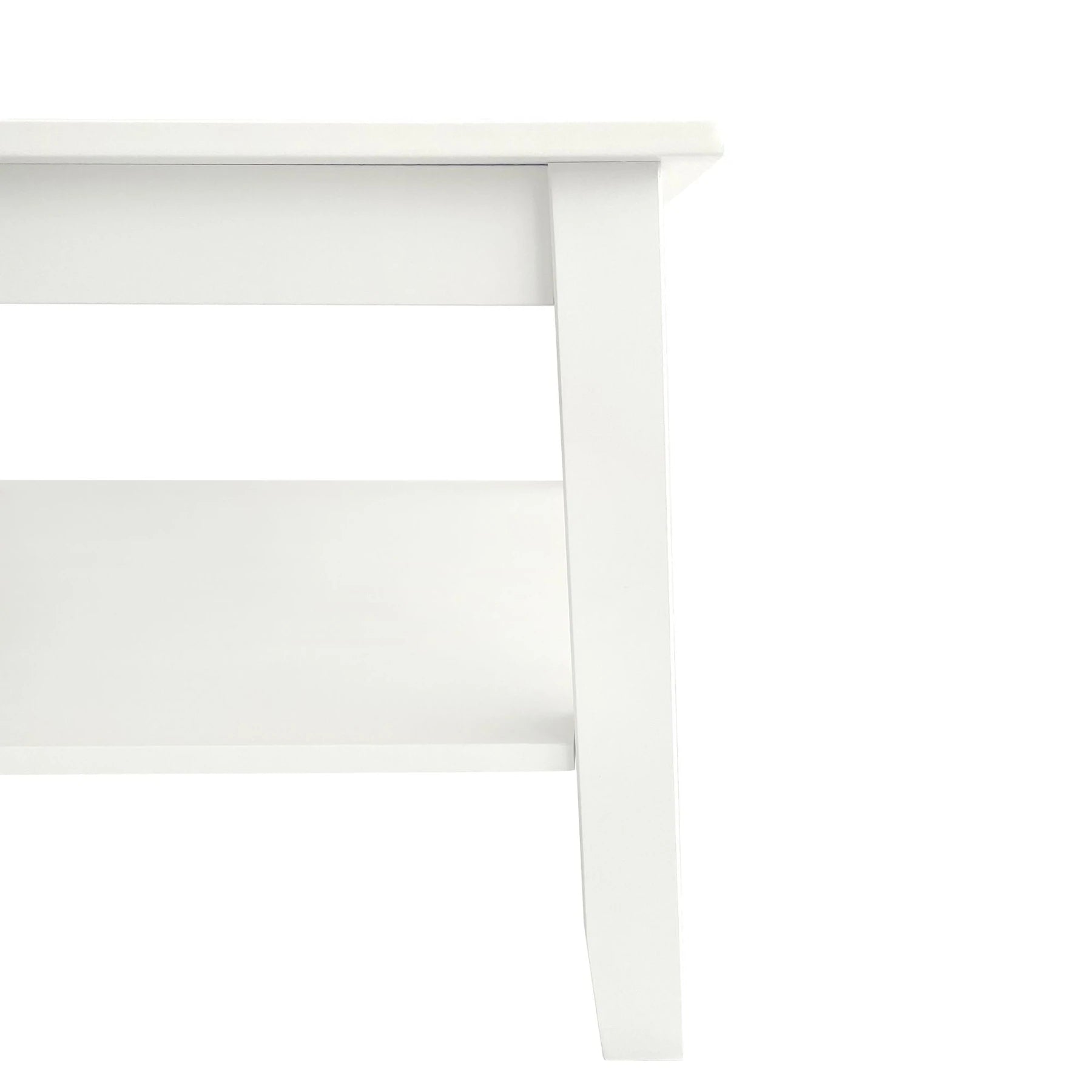 NEWPORT WOODEN COFFEE TABLE WHITE