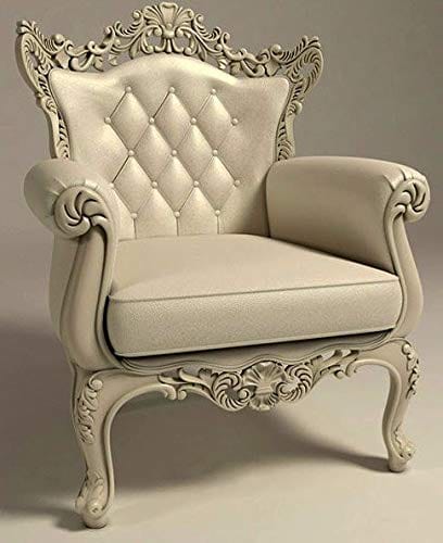 HandCarved Wooden Sofa Chair for Living Room Furniture
