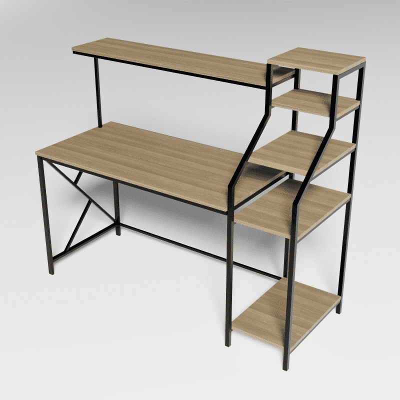 Rio Study Table in Wenge Color