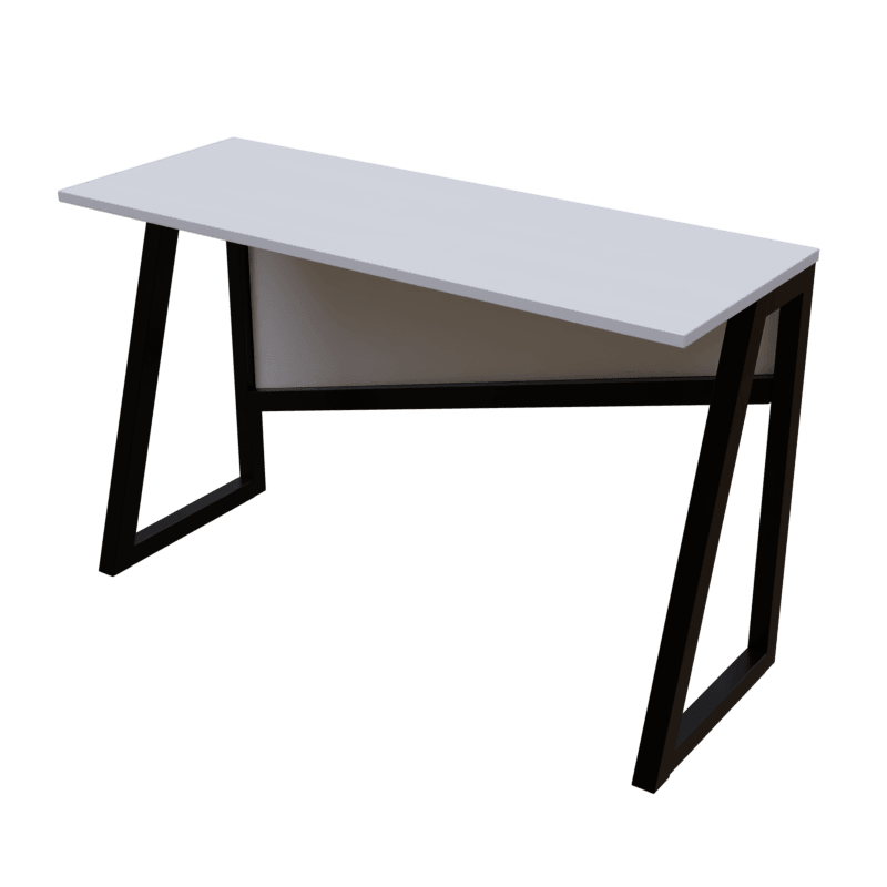 Tulip Study Table in White Color - Ouch Cart 