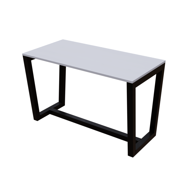 Valent Study Table in White Color