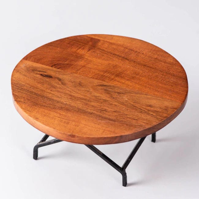 WOODEN CAKE STAND FOR DINING TABLE | SHEESHAM WOOD